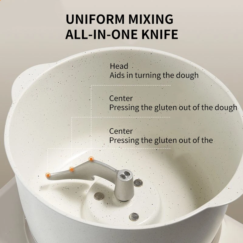 Household small fully automatic kneading machine flour fermentation filling and stirring machine active dough stirring machine 3