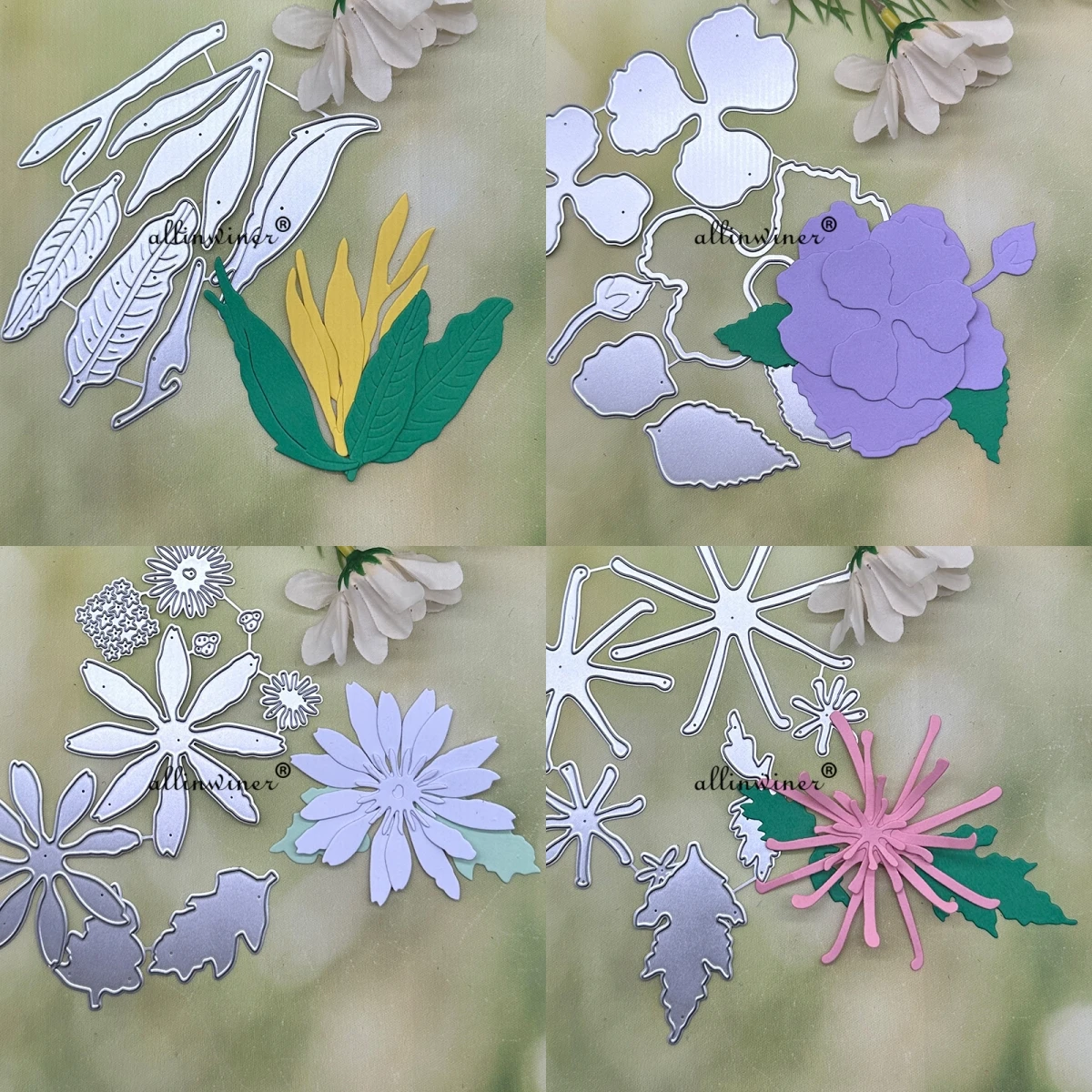 Taglierina Per Carta Fustella Marianne Design Orsetto - Metallica Rosa Per Scrapbooking E Card