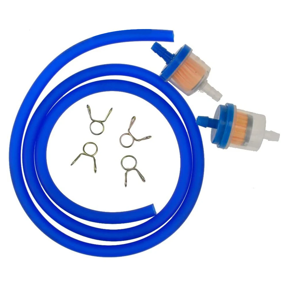 GasFuelFilterHoseTubeLinewithClipsforChineseGY650Cc150Cc