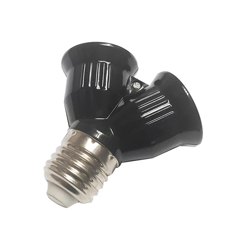 E27 LED Base Light Lamp Bulb Socket E27 To 2-E27 Splitter Adapter 1~5Pcs Lamp Holder lamp holder,lamp bulb holder,lamp base,led lamp base