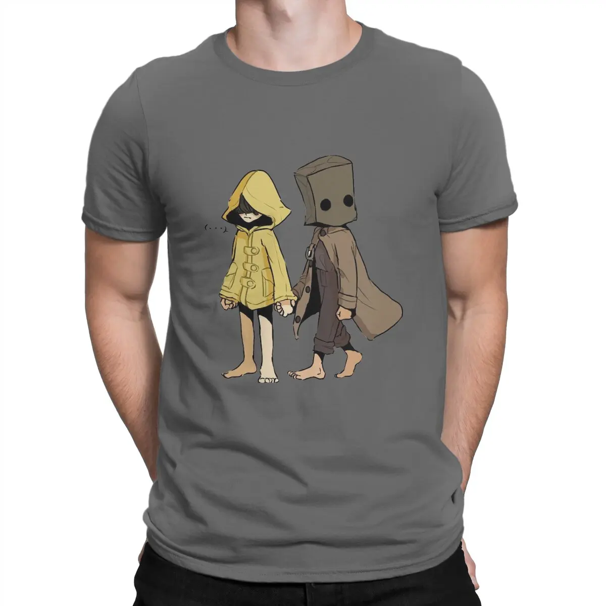 Maglietta Da Uomo Little Nightmares Games Tshirt Together Fashion T Shirt Original Streetwear Hipster