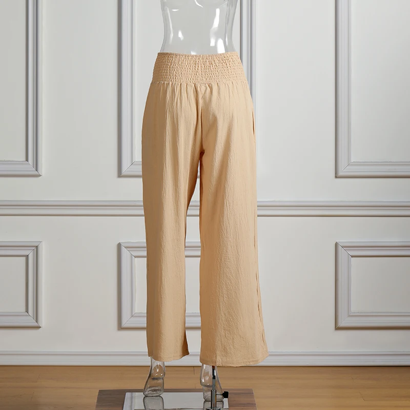 Simple Wide-Leg Casual Loose Pants