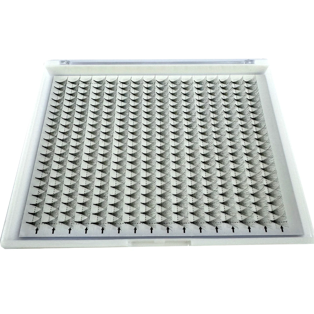Large capacity Premade Russian Volume Fans 16lines 5D/10D Mink Eyelashes C/D curl Short Stem Lash Eyelash Extensions Supplies 4