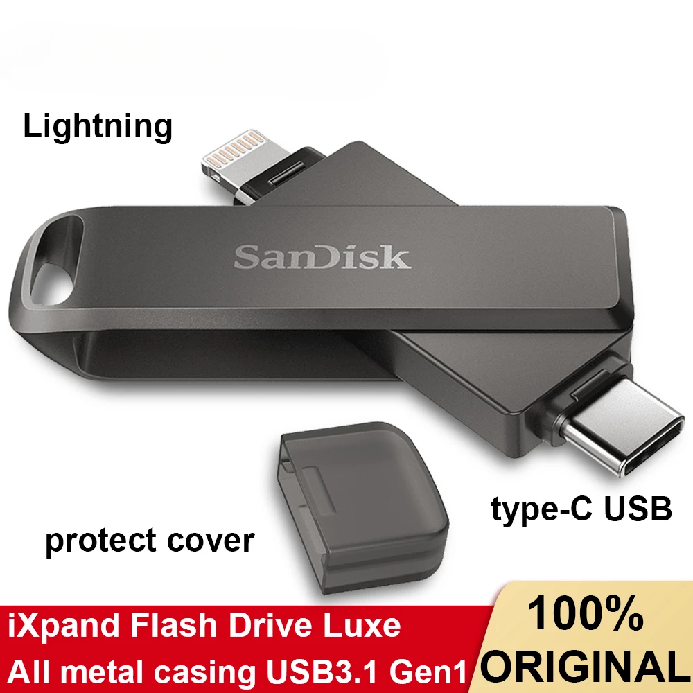 Ixpand Luxe フラッシュドライブ256GB iXpand USBメモリ256GB SanDisk Flash Drive Luxe iPhone iPad