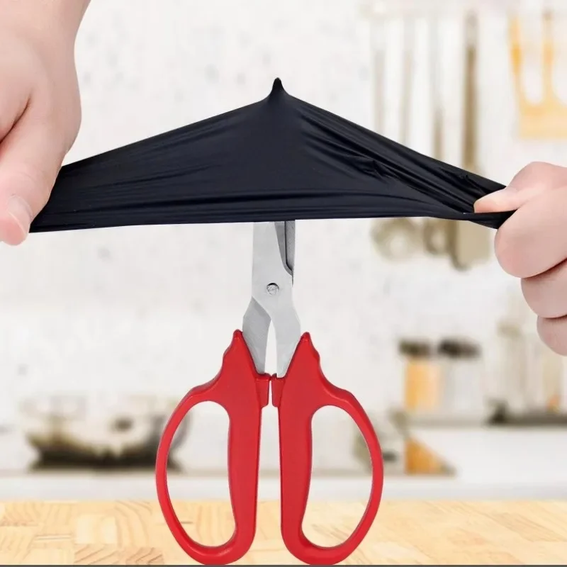 10/100PCS Disposable Black Gloves Elasticity Nitrile PVC Waterproof Working Glove Cleaning Hairdressing Kitchen Handmade Tools