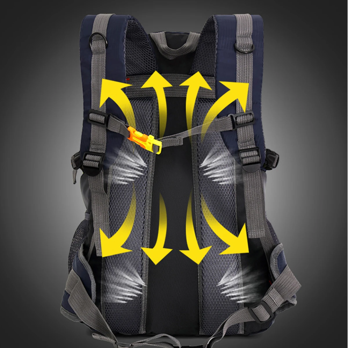 Outdoor Mountaineering Bag for Men and Women, Hiking, Fishing and Climbing Bag, Travel Backpack, Travel Backpack, Lightweight School Bag, Sports Bag, Overseas Cycling Bag