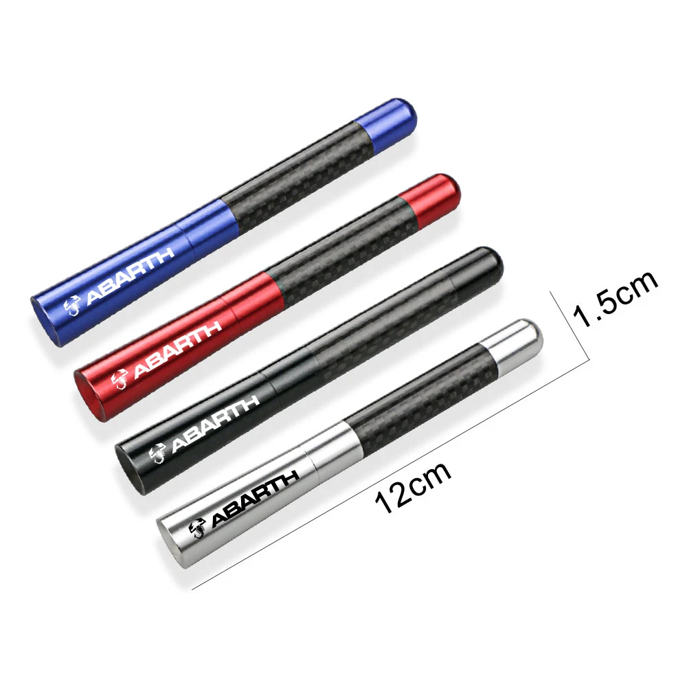 Compact 12cm Carbon Fiber Radio Car Antenna - Enhanced Aerial Car Accessory