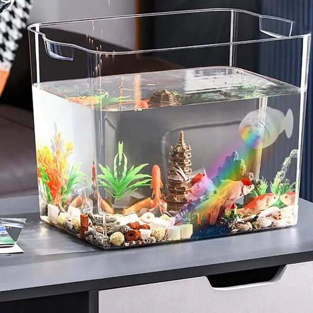 Submersible LED Fish Tank Light 6-Color Changing Pool Lights IP68 Waterproof Spotlight Small Water Light For Aquarium Fish Tank 2