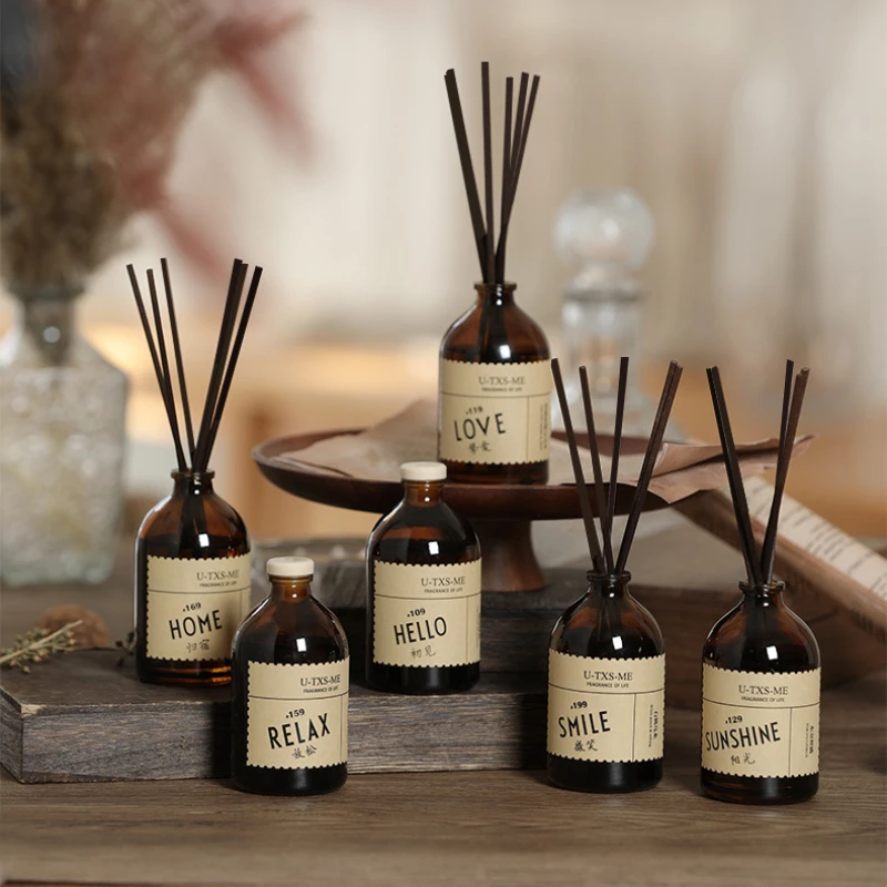 Aroma Reed Diffuser for Bedroom and Bathroom, Aromatherapy Decor ,100ml