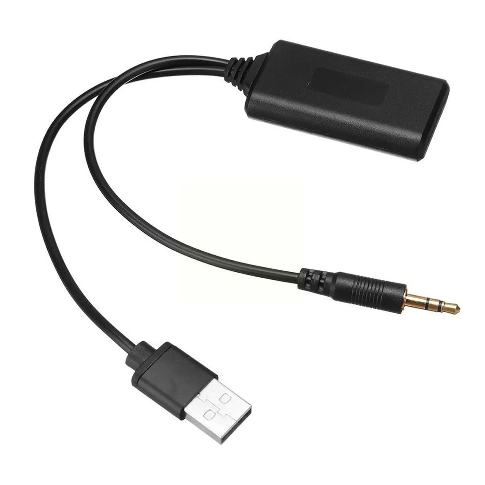 Universele Bluetooth-audiokabel voor de auto | USB / 3,5 mm AUX Music Interface Adapter Compatibel met BMW Serie 1, 2, 3, 5, 6, 7, X1 X3 X4 X5 X6 E46 en R55 R56 R57
