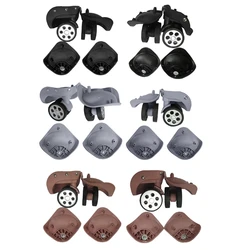 1 Pair A79 Trolley Case Luggage Wheel Repair Travel Suitcase Parts Accessories Wheel Replacement Wheels