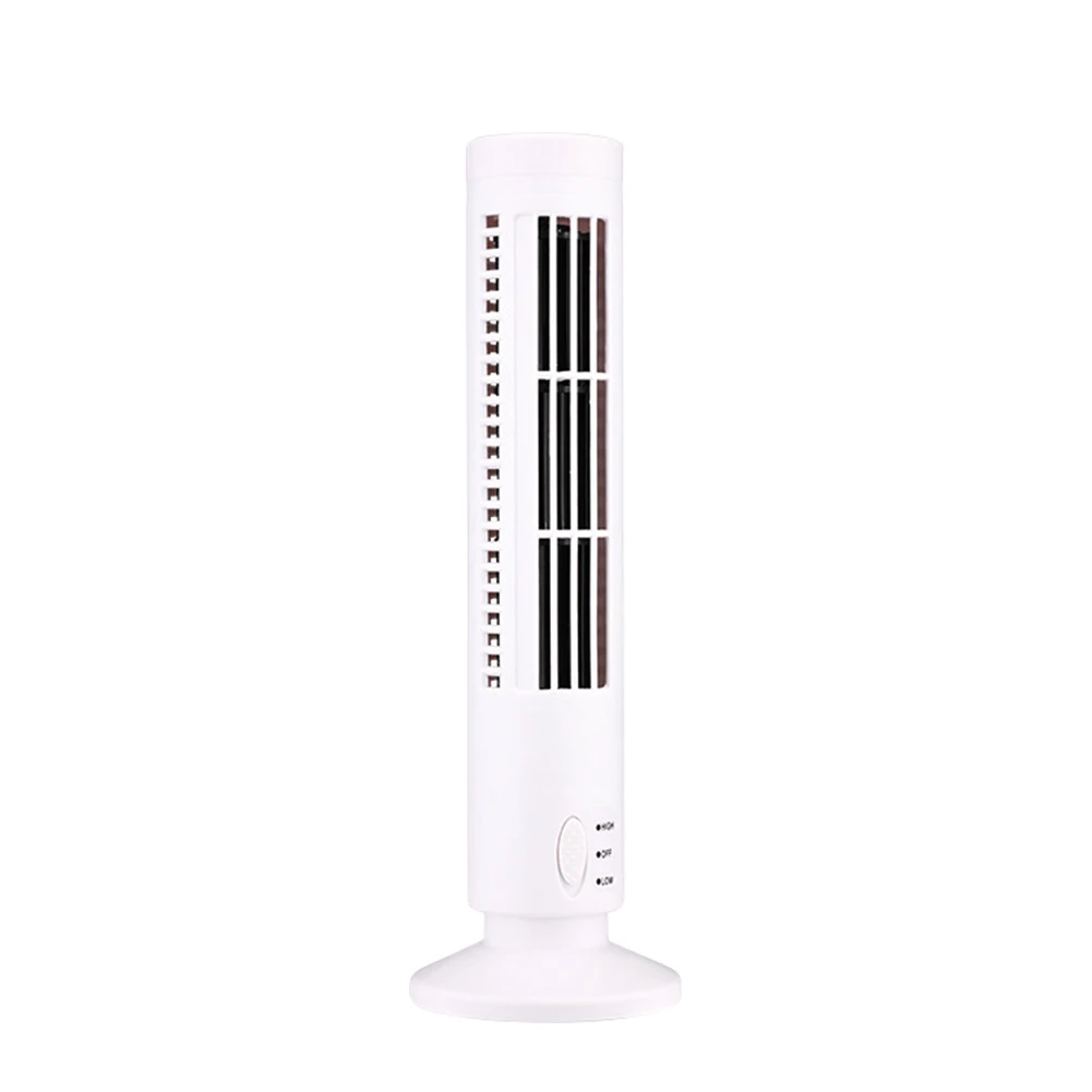 LED 타워 선풍기 미니 수직 에어컨, 2 기어 속도, 나뭇잎 없는 에어컨, 휴대용 스탠드 업 타워 선풍기, 홈 오피스용