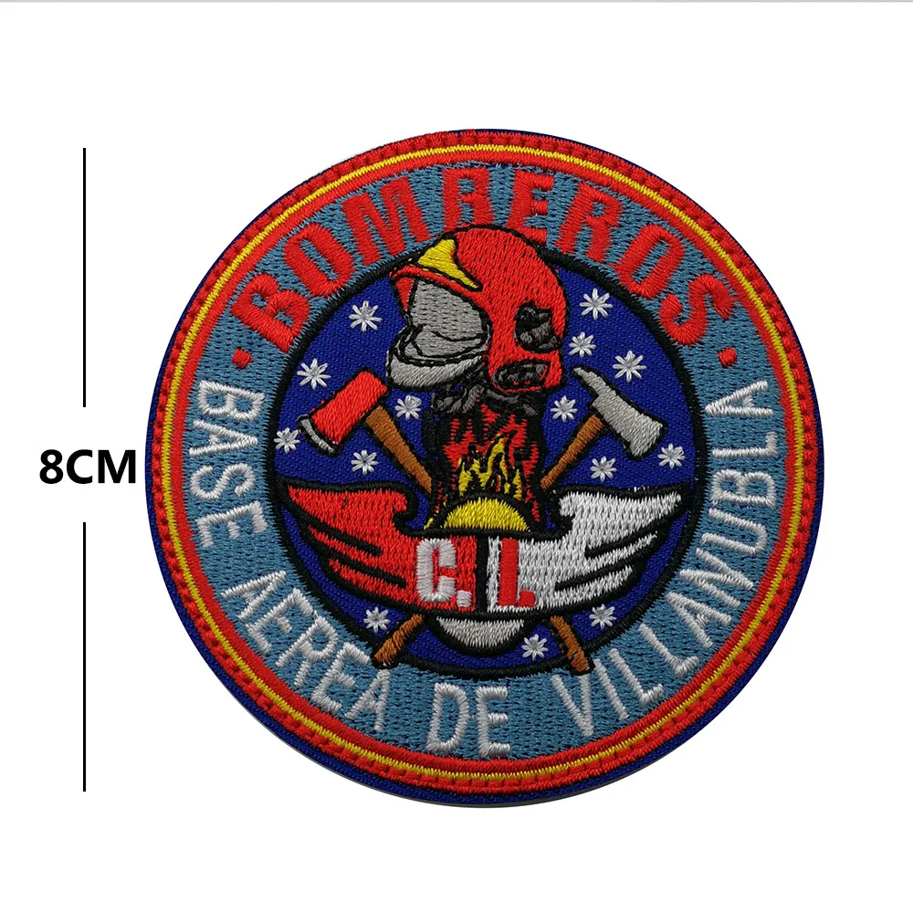 Gestickter Spanien-Armband-Stoff-Patch, magischer Aufkleber, taktischer Aufnäher für Kleidung, Militär-Patches, Haken- und Ring-Nähkleidung – Detail 13
