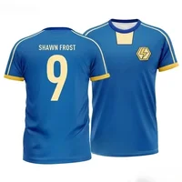 Vintage Jersey Inazuma Eleven Kaio Cosplay Anime T-shirt 3D Print Kid Football Team Uniform Summer Men Women Sport Soccer Top 1