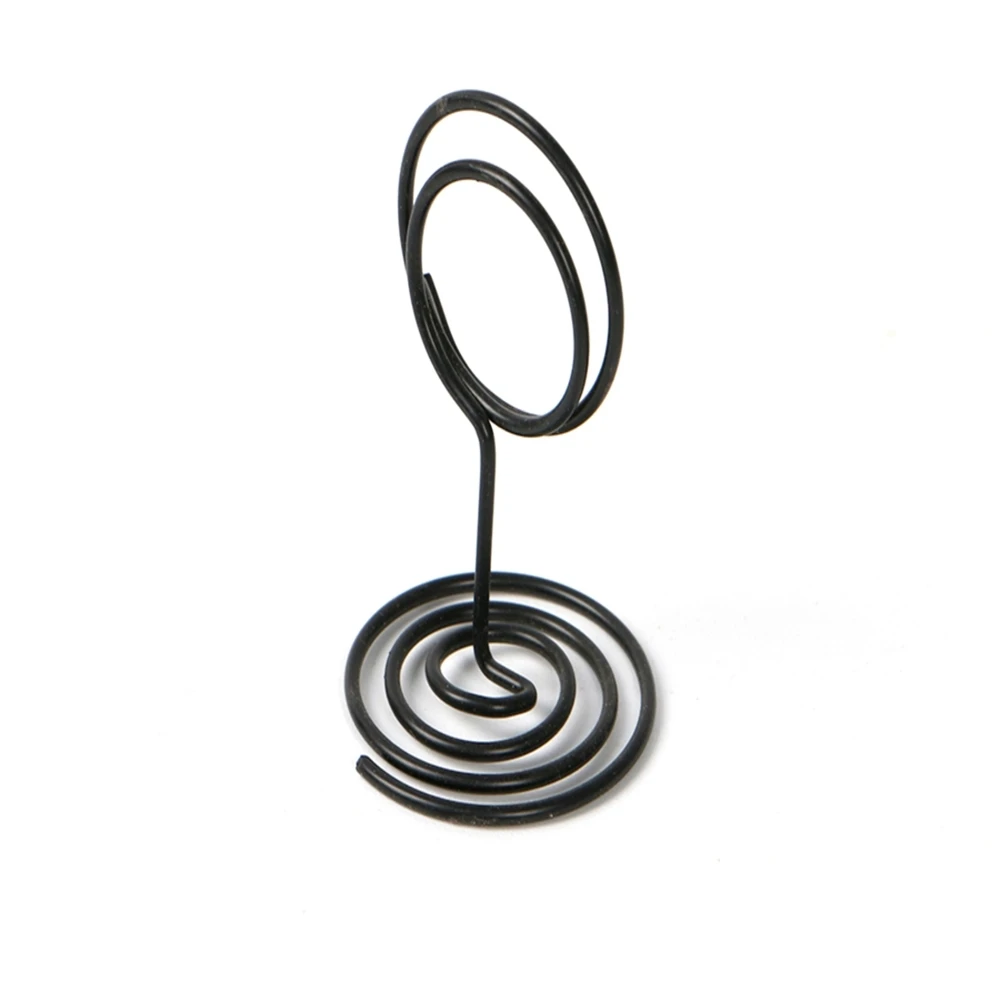 Black Wire Number Place Card Table Stand Picture Memo Note Photo Clips Holder Wedding Party Office School Supplies