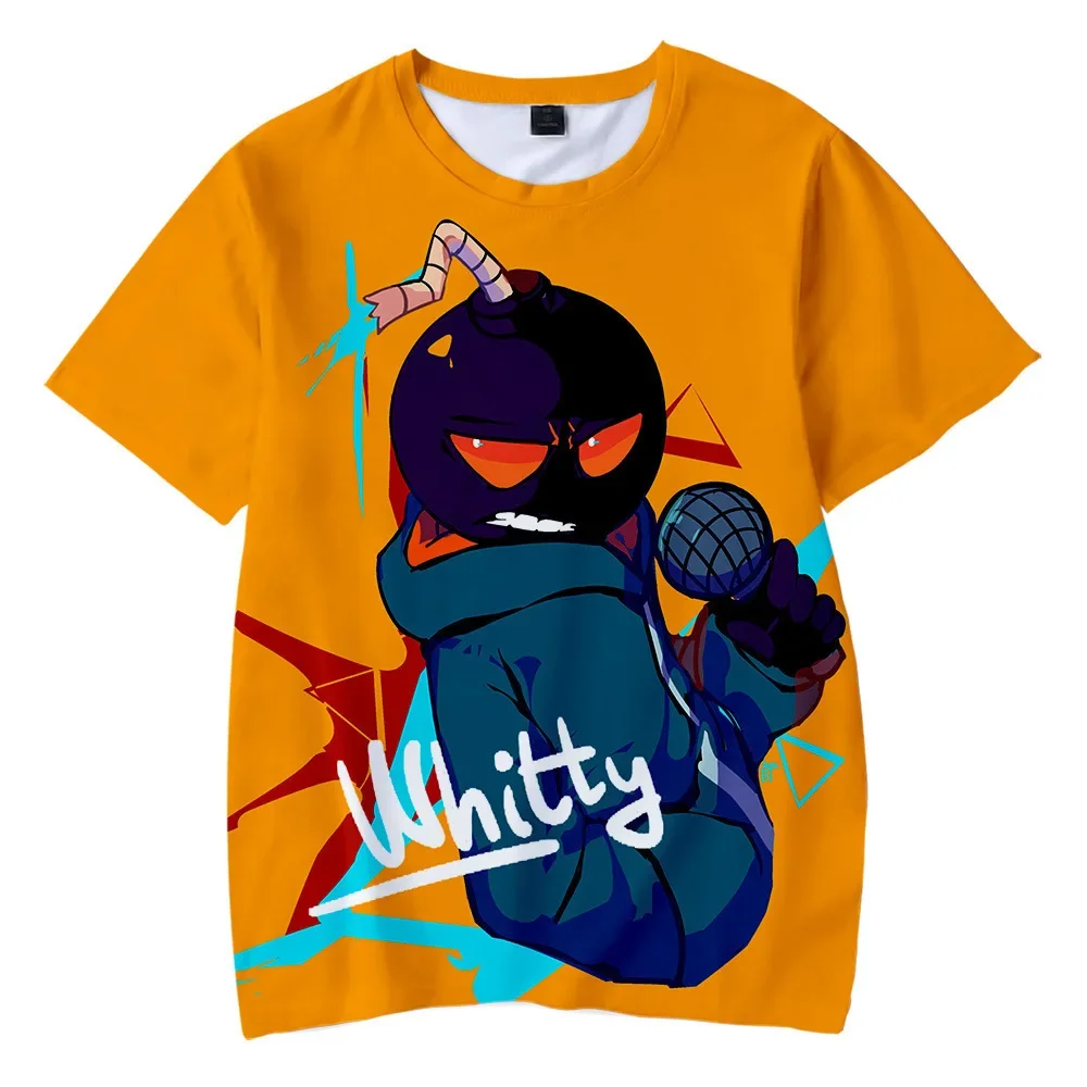 

Summer Fashion Kawaii 3D T Shirt Anime Friday Night Funkin Kids Casual T-shirt Children Boy Girl Unisex Oversized Tshirt Tops