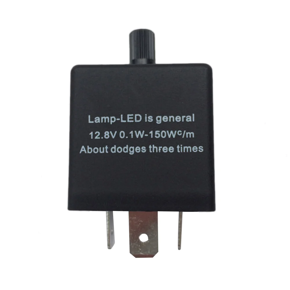 

CF13 JL-02 Adjustable Frequency Car Vehicle LED Light Lamp Pin Flasher Relay A20