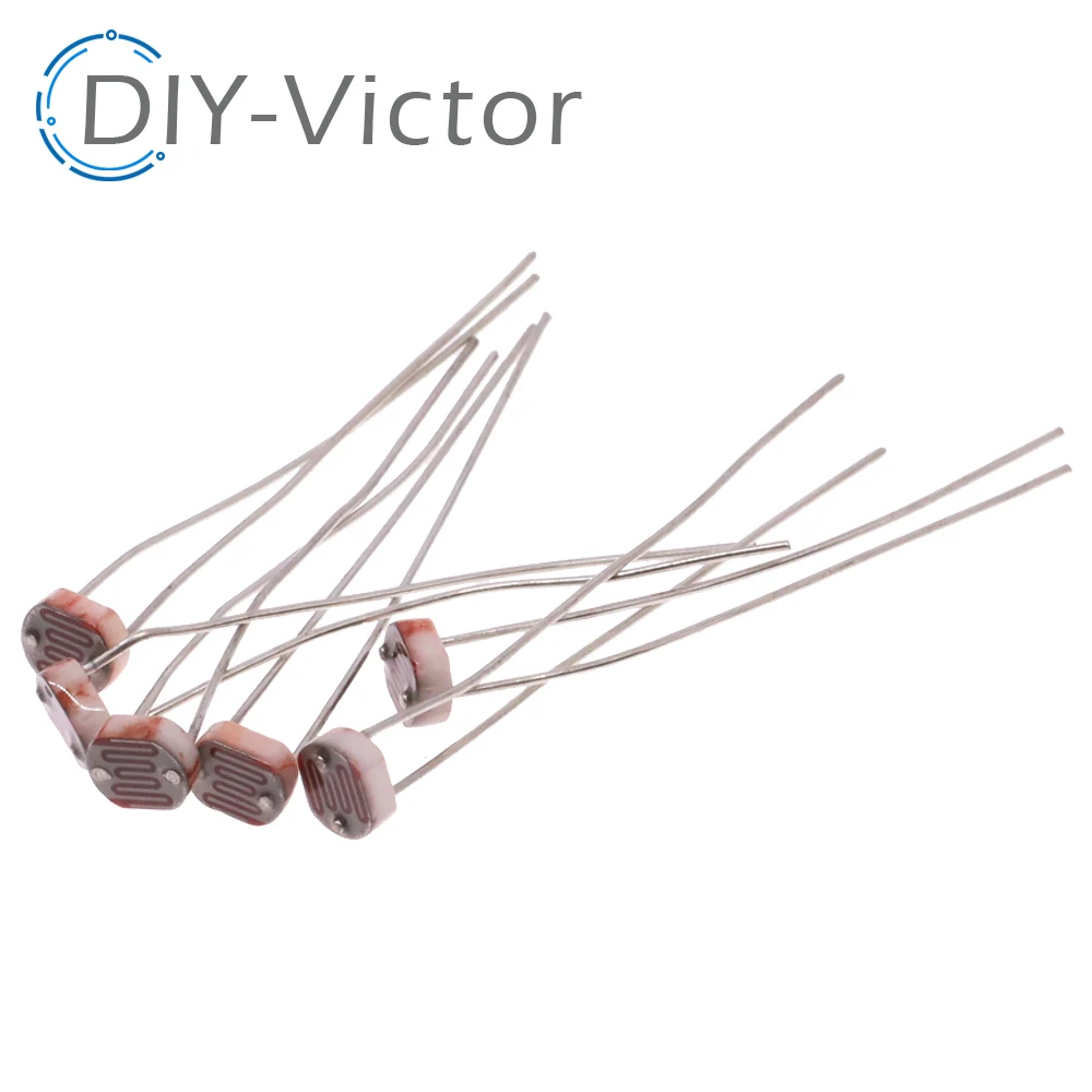 LDR Photo Light Sensitive Resistor Photoelectric Photoresistor Kit 50pcs for arduino 5506 5516 5528 5537 5539 photo resistor light sensitive resistor
