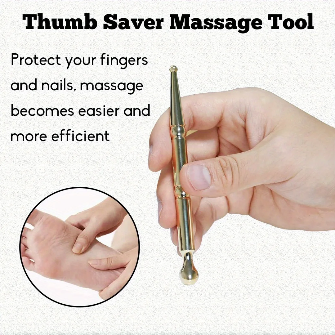 Acupuncture Pen Reflexology Tools Acupressure Pen Stainless Steel Massage Pen Reflexology Pressing Point Massager Tool For Body