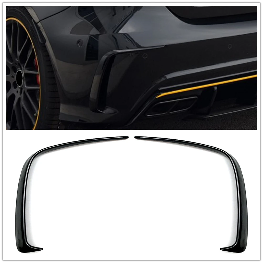 

Крышка для заднего бампера с вентиляционным отверстием, отделка спойлера, утилизирующая полоса для Mercedes Benz A Class W176 A200 A250 Sport 2013-2018