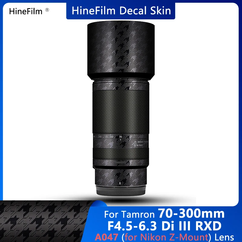Hinefilm Tamron 70 300 Per Nikon Mount Lens Decal Skin Per Tamron 70-300 F4.5-6.3 Lens 70300 Wrap Cover 70-300Mm Lens Sticker