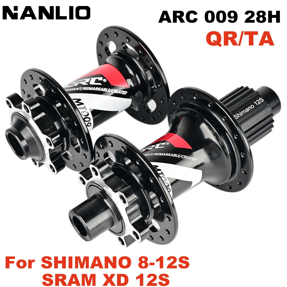 ARC 114T Click 6 pawls Bicycle/Mountain Bike Hub with 3T Noise and NBK