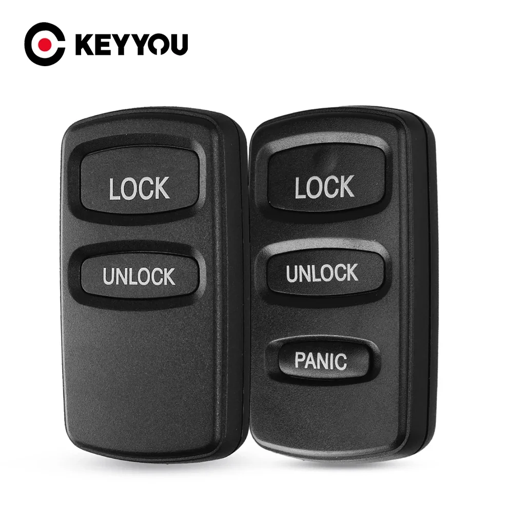

KEYYOU 2/3 Buttons Remote Control Key Shell Case For Mitsubishi Lancer Outlander Pajero V73 Galant Fob Key Cover