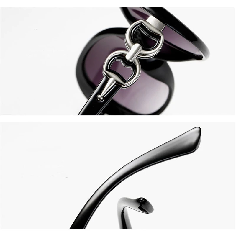 Sunglasses Ladies Anti-Ultraviolet Jade Crystal Texture Sun Glasses Gradient Black Outdoor Sunglasses Oculos Sol Feminino 2022