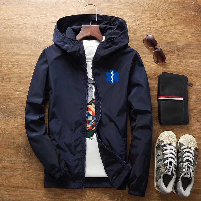 2024 Latest Emergency Medical Technician EMT EMS Nursing Nurse New Fashion Printed Coat Autumn jacket Men/Women