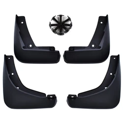 Set of 4 Durable Rally Mudflaps for Hatchback - Front and Rear Splash Guards and Mudguards (Hatchback)