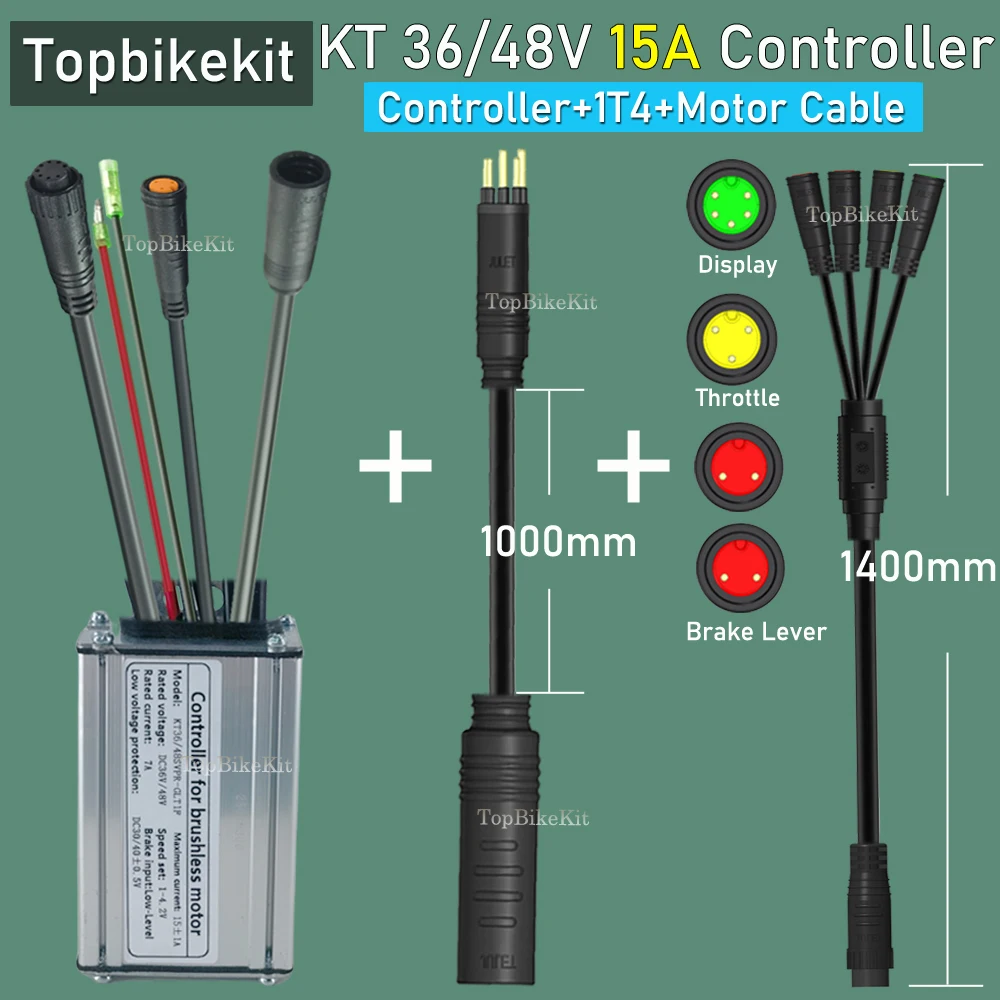 Bafang-電動自転車コントローラーキット,akm,350w,36v,48v,250w-350w