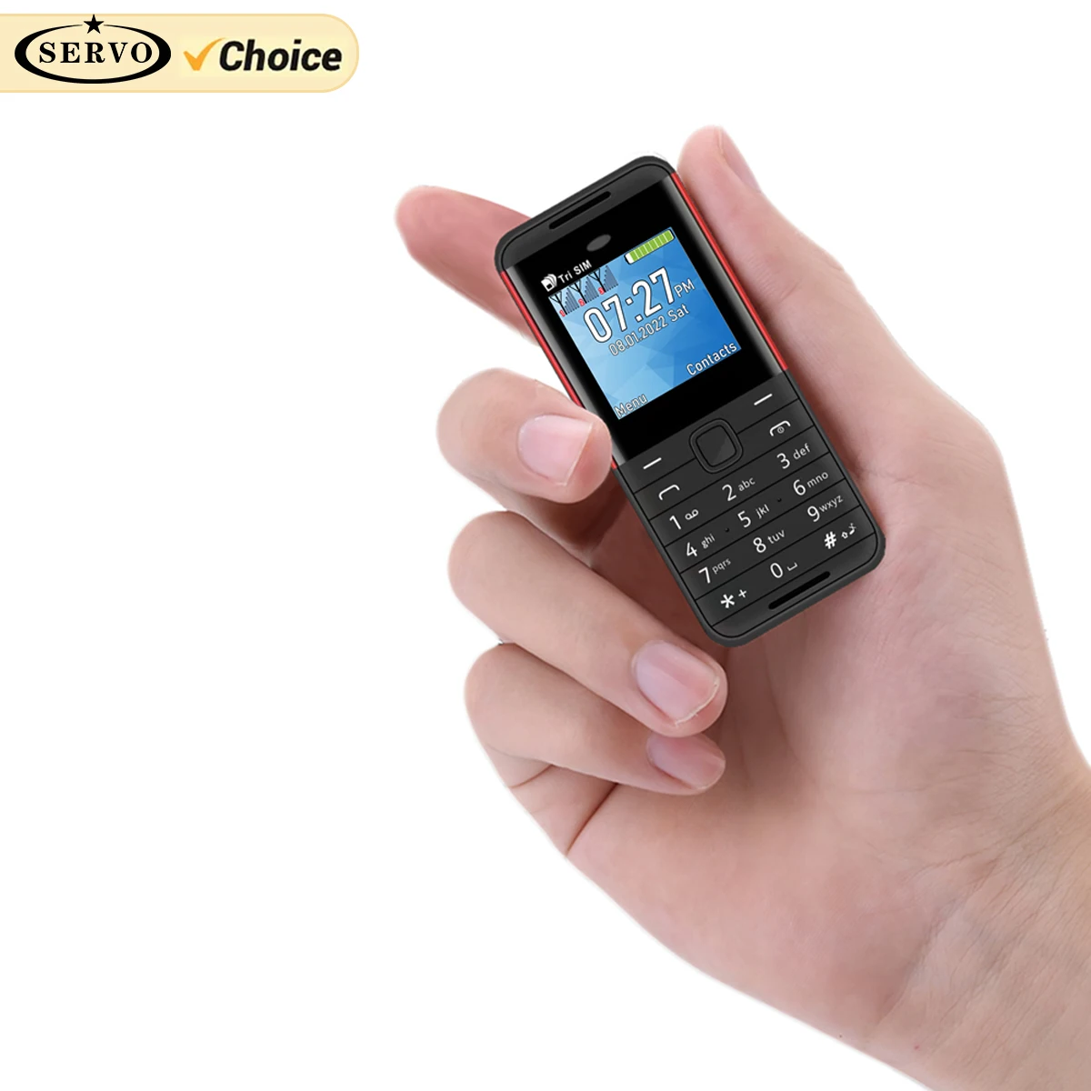 SERVO BM5310 3 SIM Card 3 Standby mini Mobile Phone Auto call recorder Bluetooth dial Speed dial Magic voice 1.3