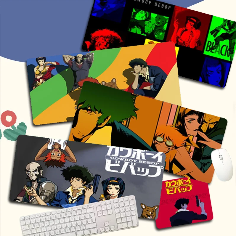

Cowboy Bebop Mousepad Boy Pad Laptop Gaming Mice Mousepad Size For Game Keyboard Pad For Gamer