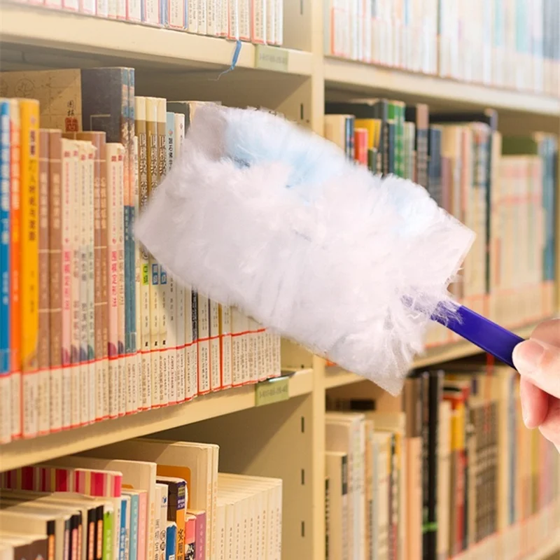 Disposable Duster Refills Handle Replacement Heads Duster Cloths Effortless Dust Removal Furniture Car Surface Clean Tool