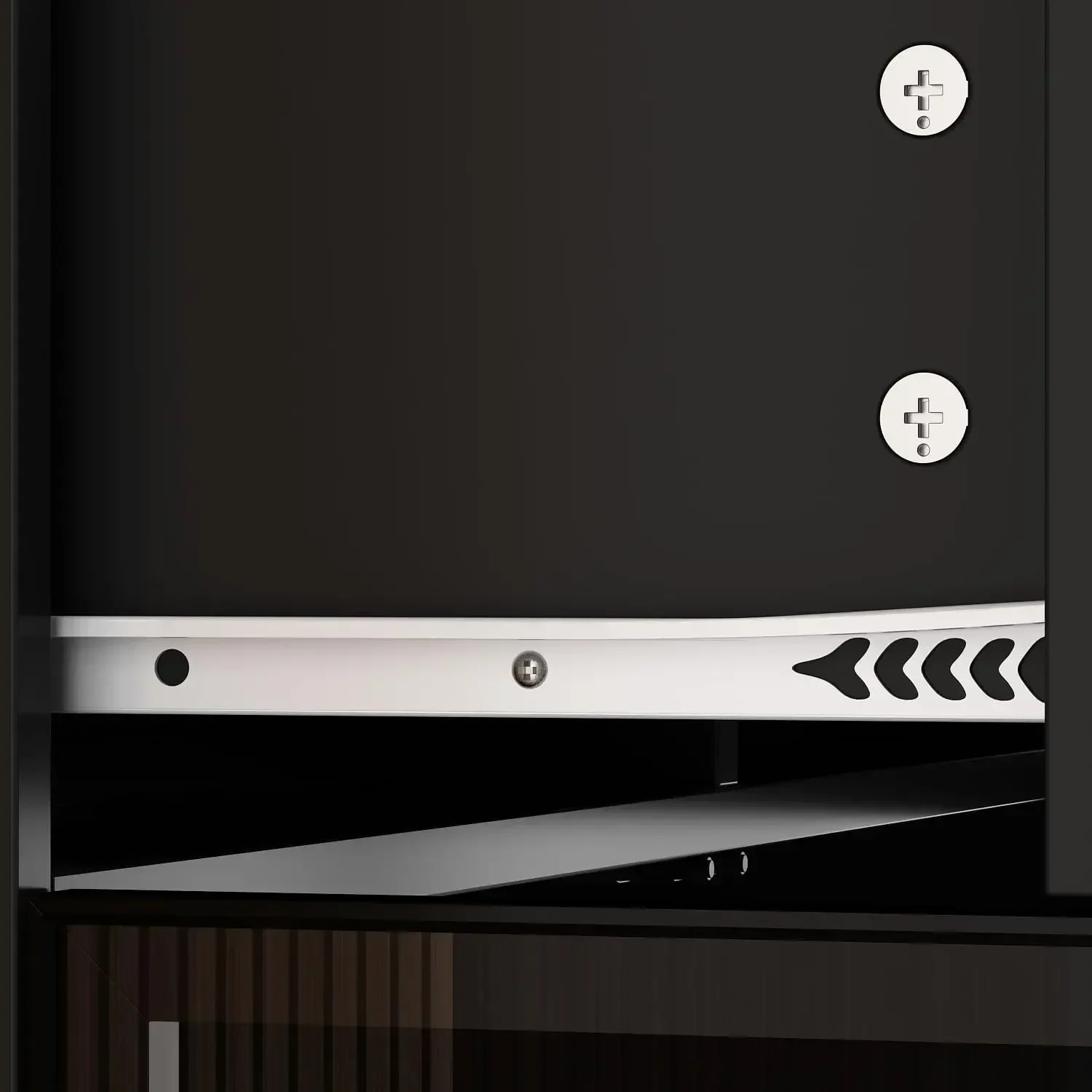 Tall Bookcase Bookshelf with Glass Doors and Lights, Large Display Shelf Organizer Set with Hutch, Library Bookshelf  (110.2" W)