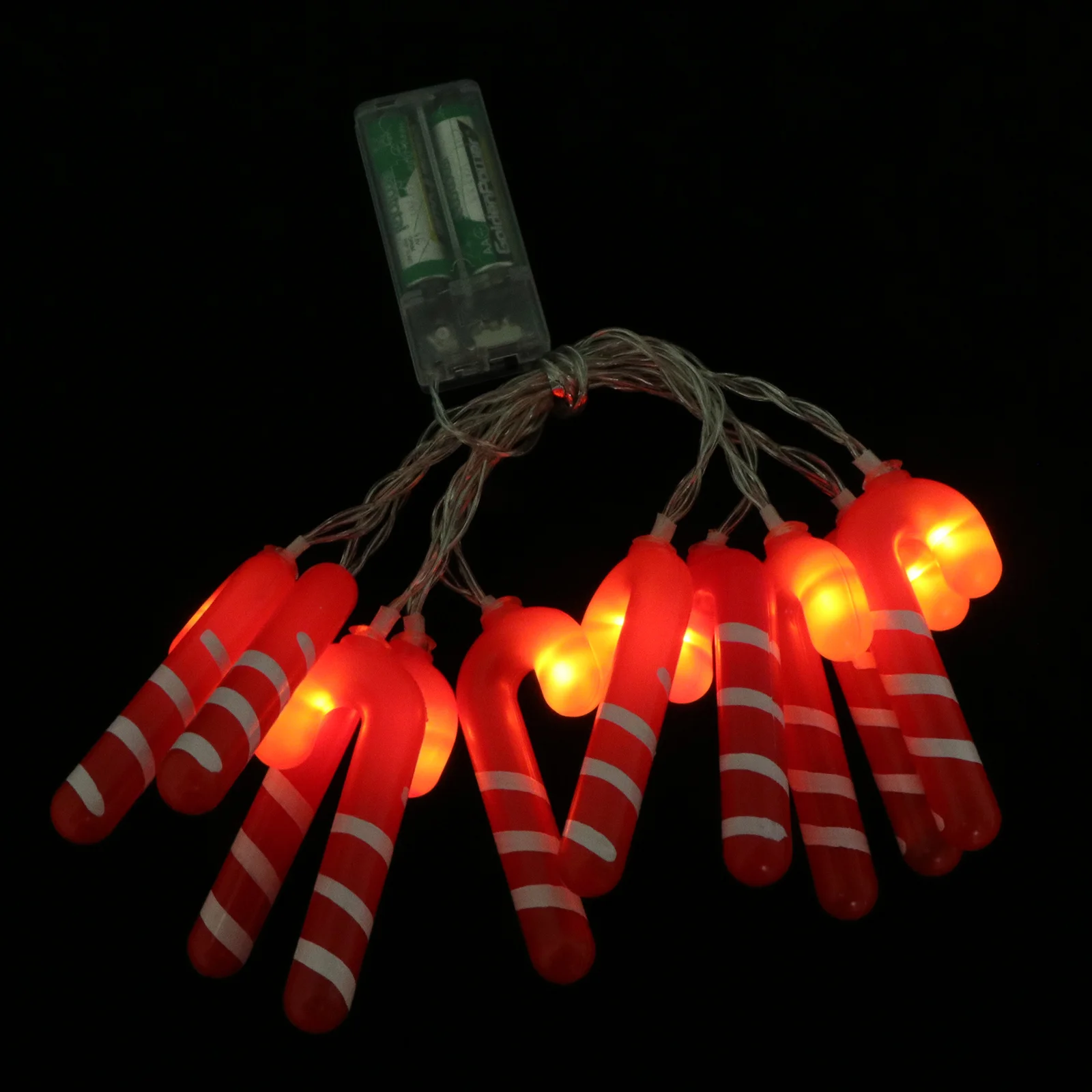 

15 Meters 10 String Lamp Christmas Light String Small Cane String Lamp