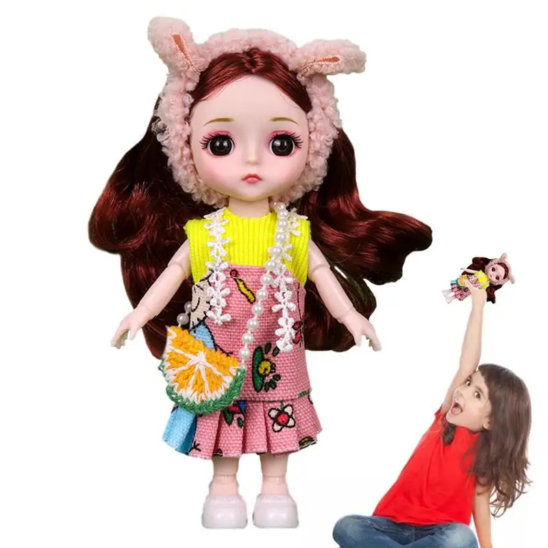 

Ball Jointed Doll Cute Anime Figures DIY Toys BJD Doll Toys With Clothes Shoes Birthday Gift Best Gift For Kids And Adults