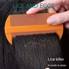 Encrypted Teeth To Remove Head Lice Fine Teeth Bamboo Dense Comb Children Shaving Dandruff Old-fashioned Lice Comb 2