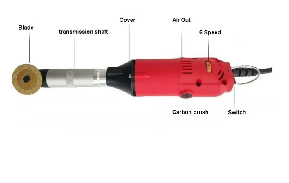350W 90 Degree Bend right angle Jewelry Wood Electric Engraving Motor Grinder Mo