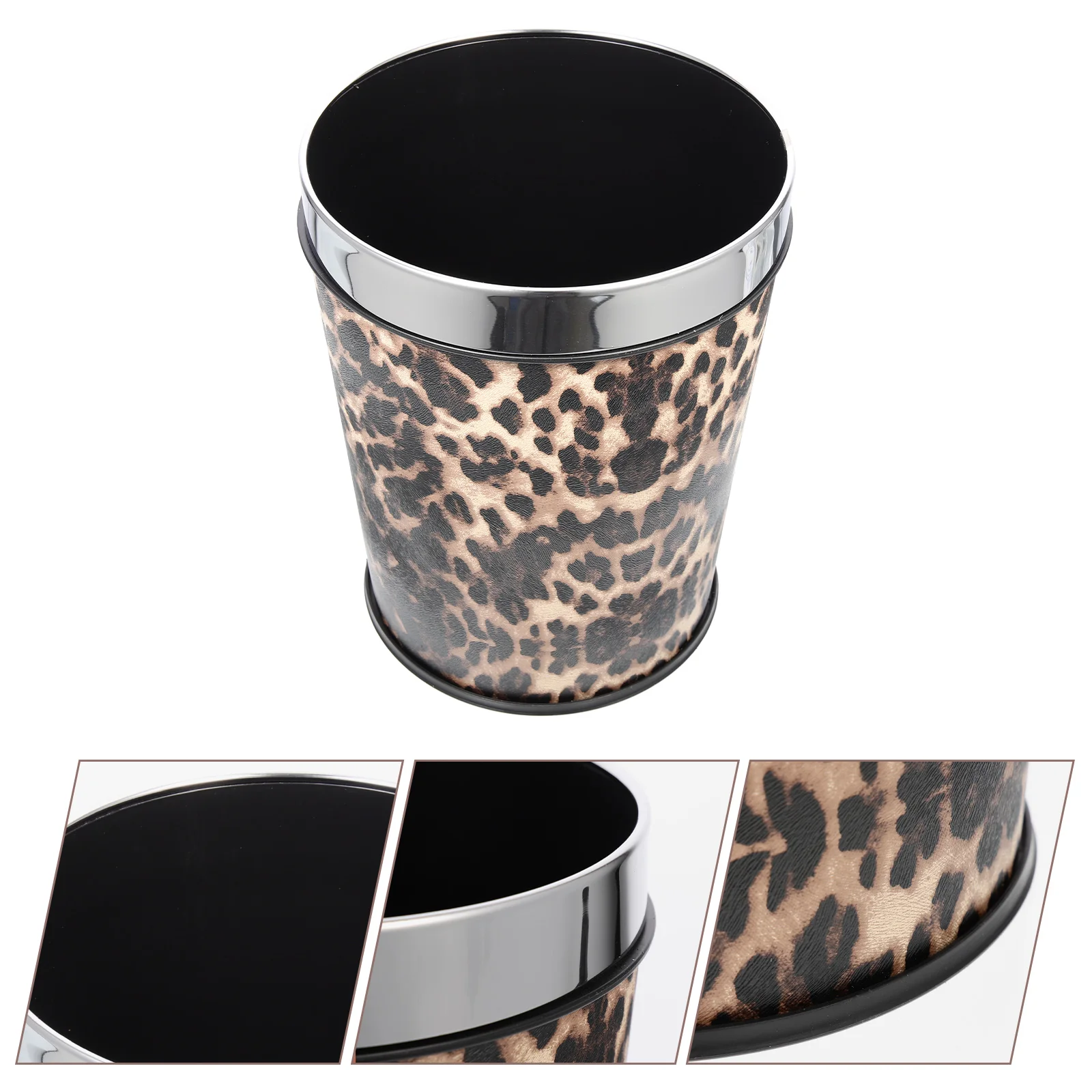 

Bathroom Trash Can Household Garbage Bucket Wastebasket Practical Pp Multi-function