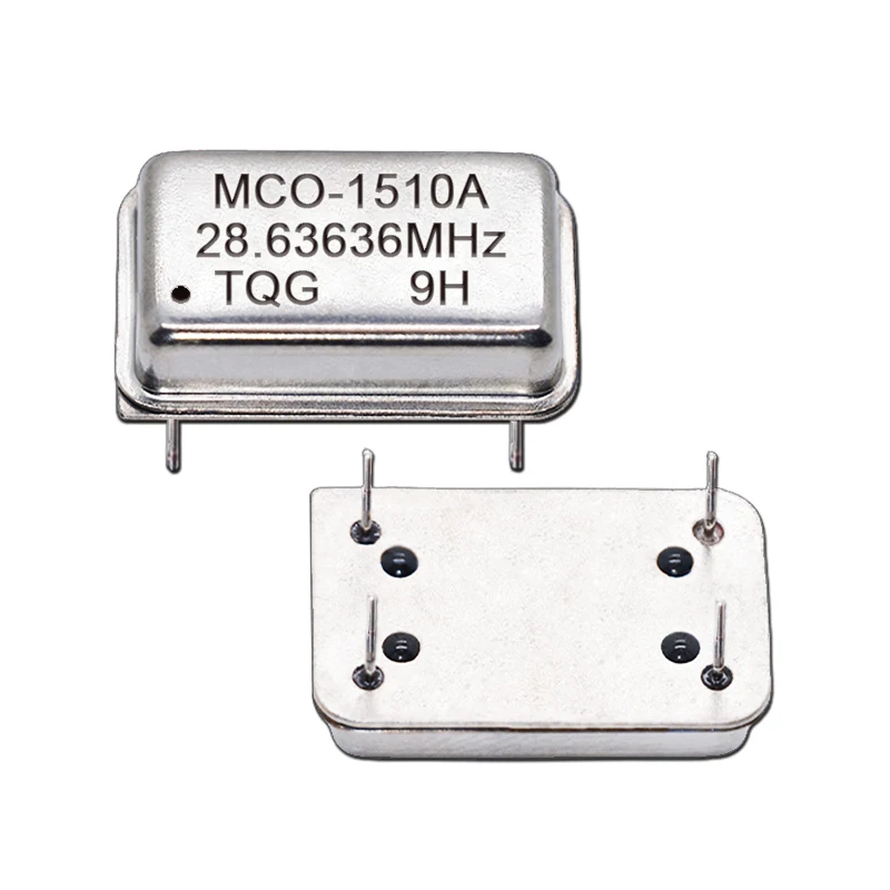 2PCS DIP-14 28.63636M 28.63636MHZ Rectangular Full Size Active Crystal Oscillator 3.3V-5V-Compatible 15PF 20PPM