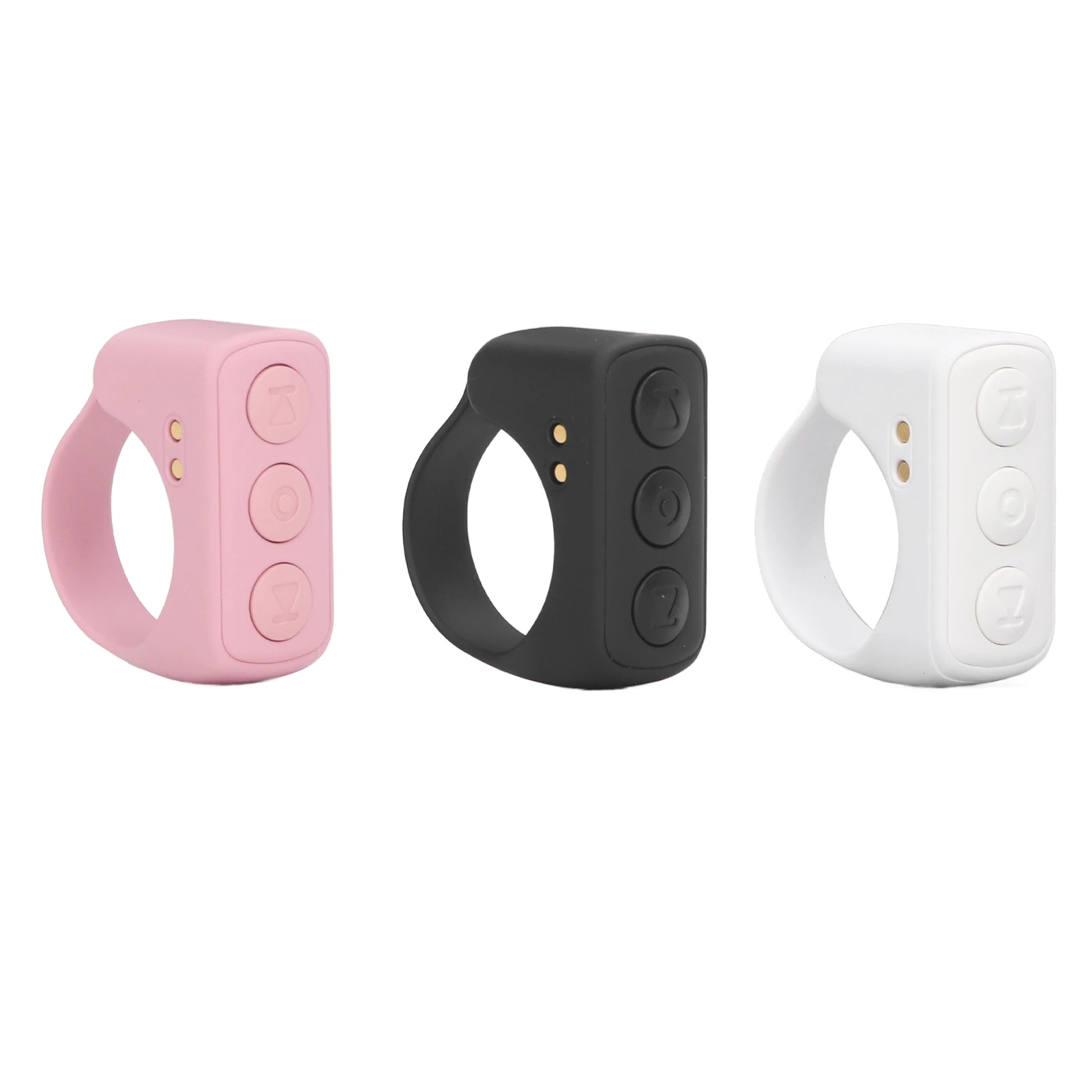 APP Page Turner Ergonomic Design ABS Long Endurance Remote Control Scrolling Ring Simulated Mouse Movement for Videos Watching