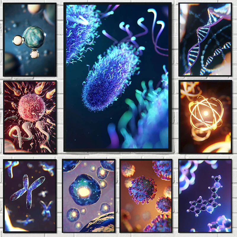 Fantasy World In Glass Poster Ship Forest Wave In Glass Canvas Painting And Prints Wall Art For Living Room Home Decor Decor