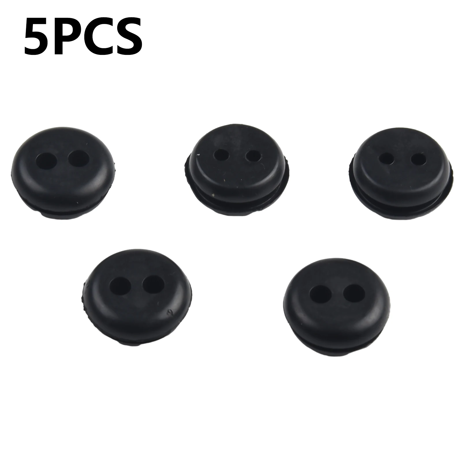 

5pcs 2-Hole For Stihl Trimmer Lawn Mower Rubber Grommets Fuel Gas Tank Grommet Replacement Parts ForTrimmer Brush Cutters
