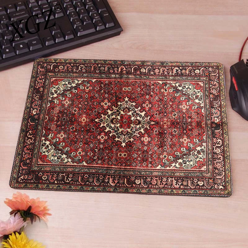 

Mousepad Persian Carpet Desk Mat Keyboards Computer Gaming Laptops Table Mat Desk Aesthetic Mouse Mat Notbooks Rubber Mat