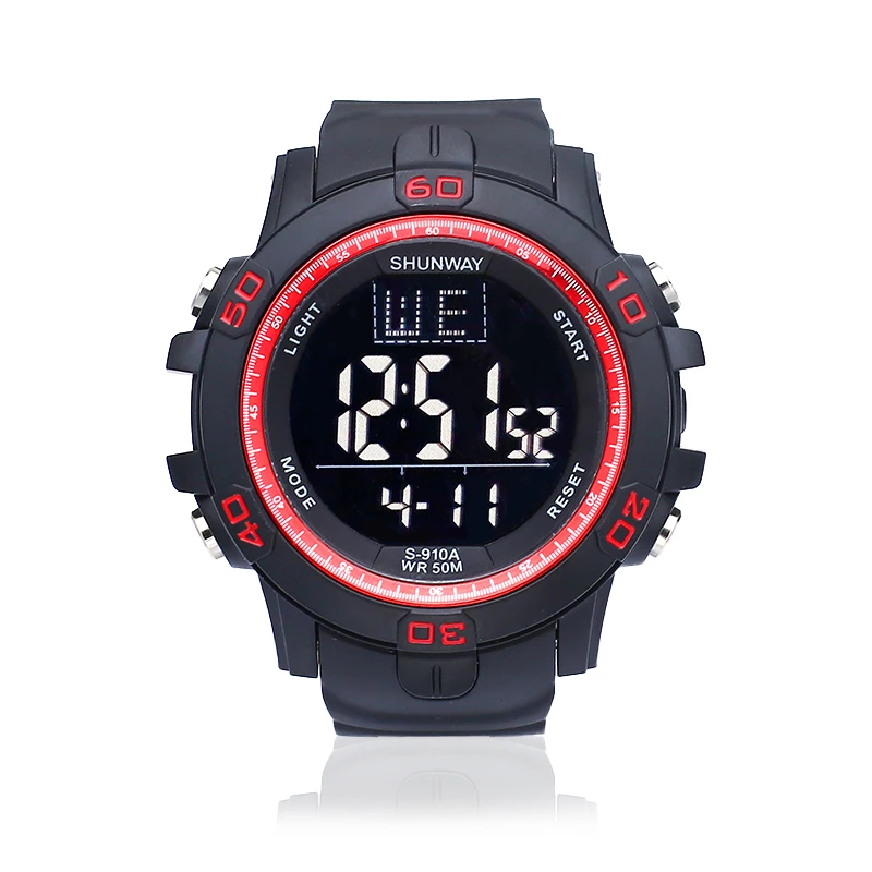 Digital Men Military Multifunction Watch 50m Waterproof Wristwatch LED Clock Sport Watch Male Big Watches Men 2022 
