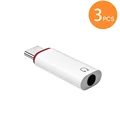 3pcs 3.5mm Type-C