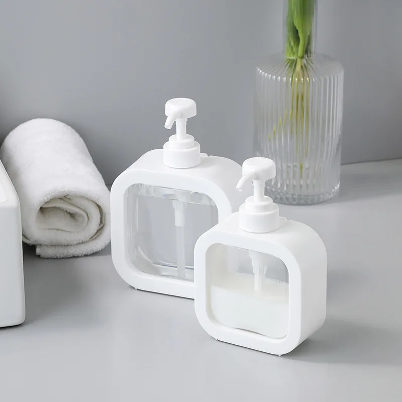 300/500ml Apothecary Dispenser Bottle for Bathroom and Kitchen for Shampoo Lotion Oil Shower