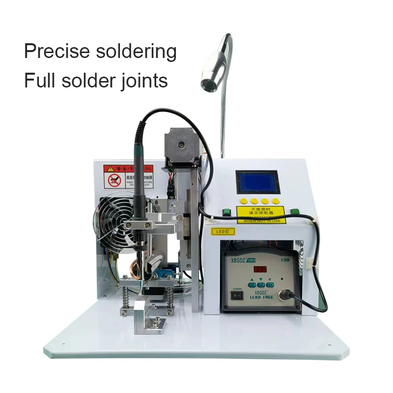BORX 220V Semi-Automatic Electric Soldering Machine USB A Micro Lightning/Type C connectors Soldering Station Welding Equipment 4