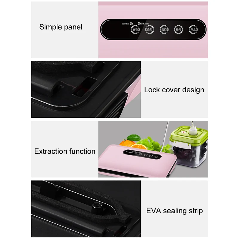 Multi-functional Vacuum Sealer Machine Household and Commercial Blister Sealing Machine vacuum sealer machine